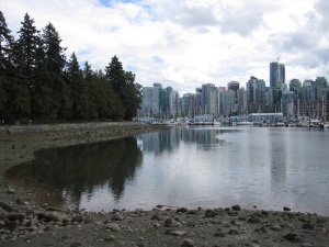 City view from Stanley Park